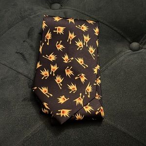 dunhill 100% silk tie